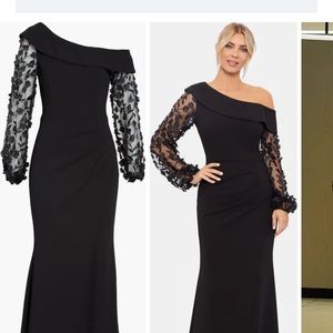 Gorgeous black gown. Worn once. Bought at Nordstrom